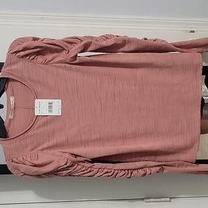 We The Free People Blush Long Sleeve T shirt Size XS